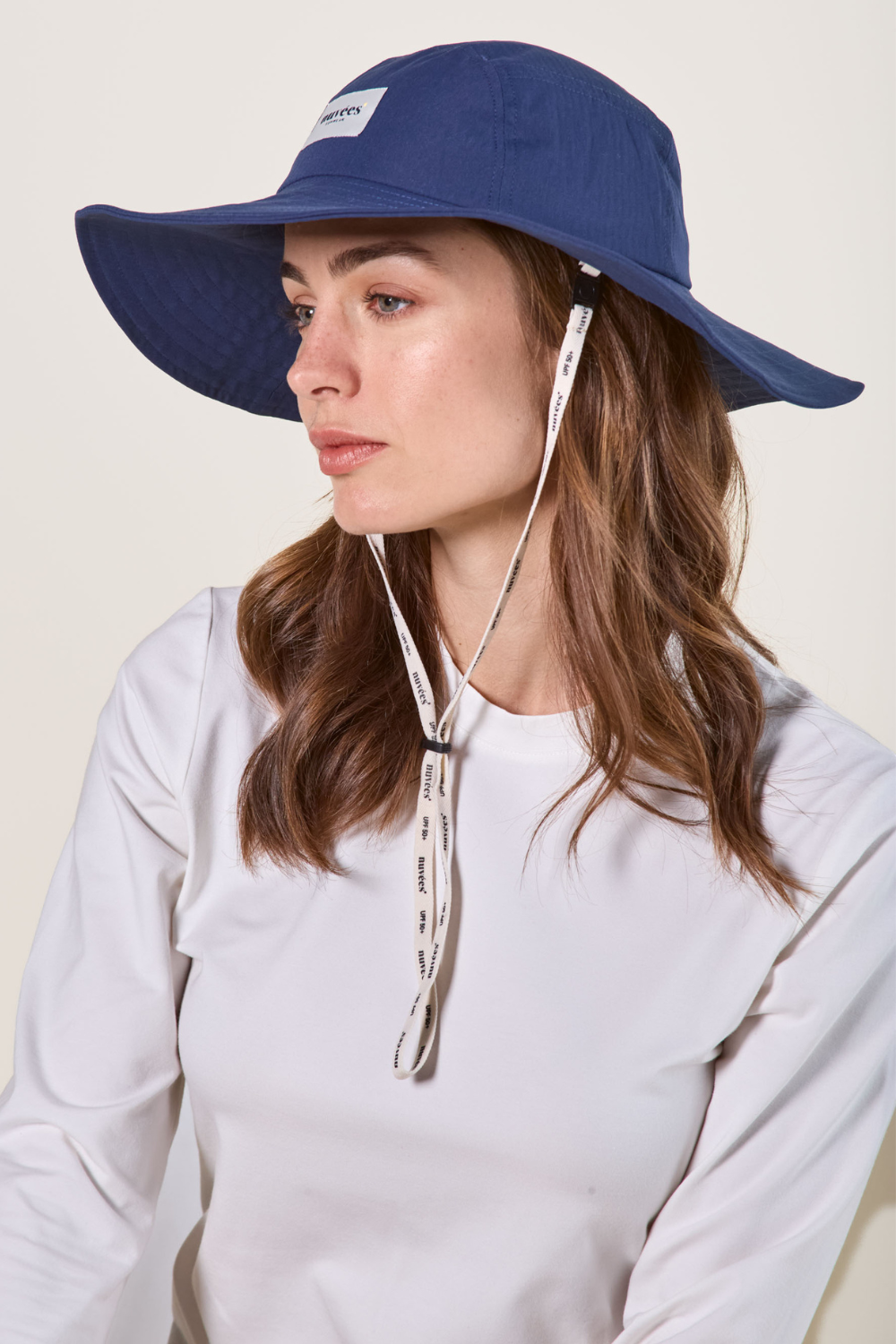 Chapeau anti-UV femme - Bleu Océan - Nuvées - UPF 50+